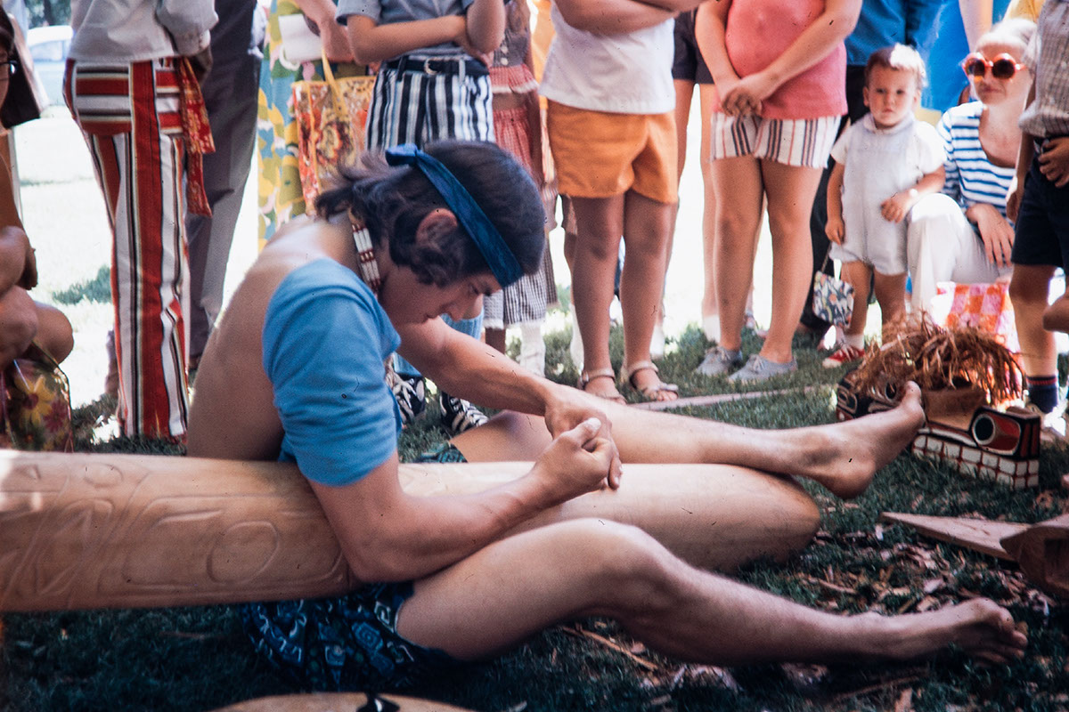 Photo from the 1971 Festival of American Folklife