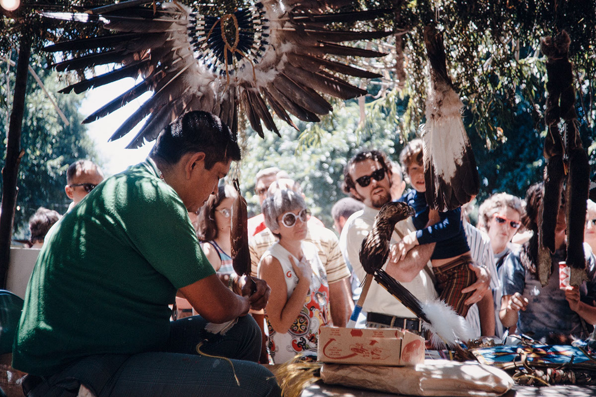 Photo from the 1971 Festival of American Folklife