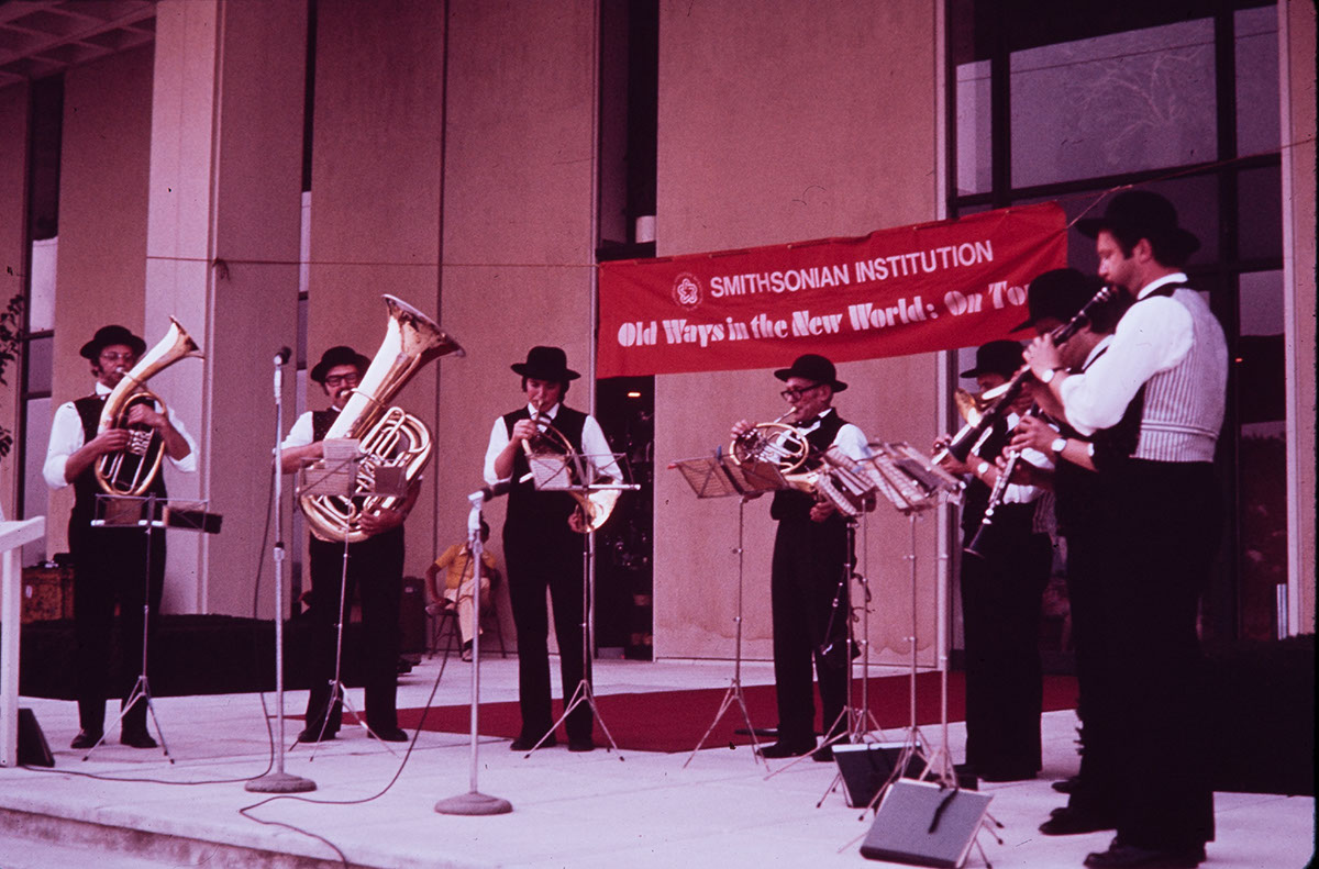 Photo from the 1975 Festival of American Folklife