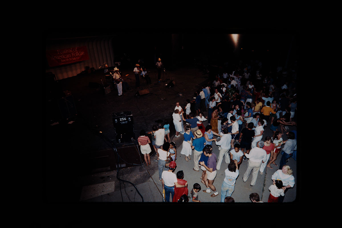 Photo from the 1985 Festival of American Folklife