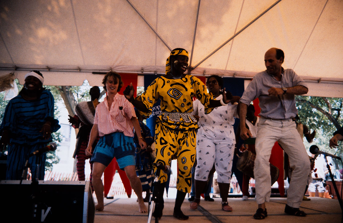 Photo from the 1987 Festival of American Folklife