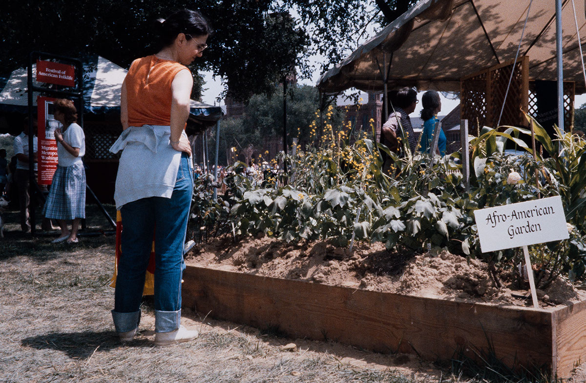 Photo from the 1988 Festival of American Folklife
