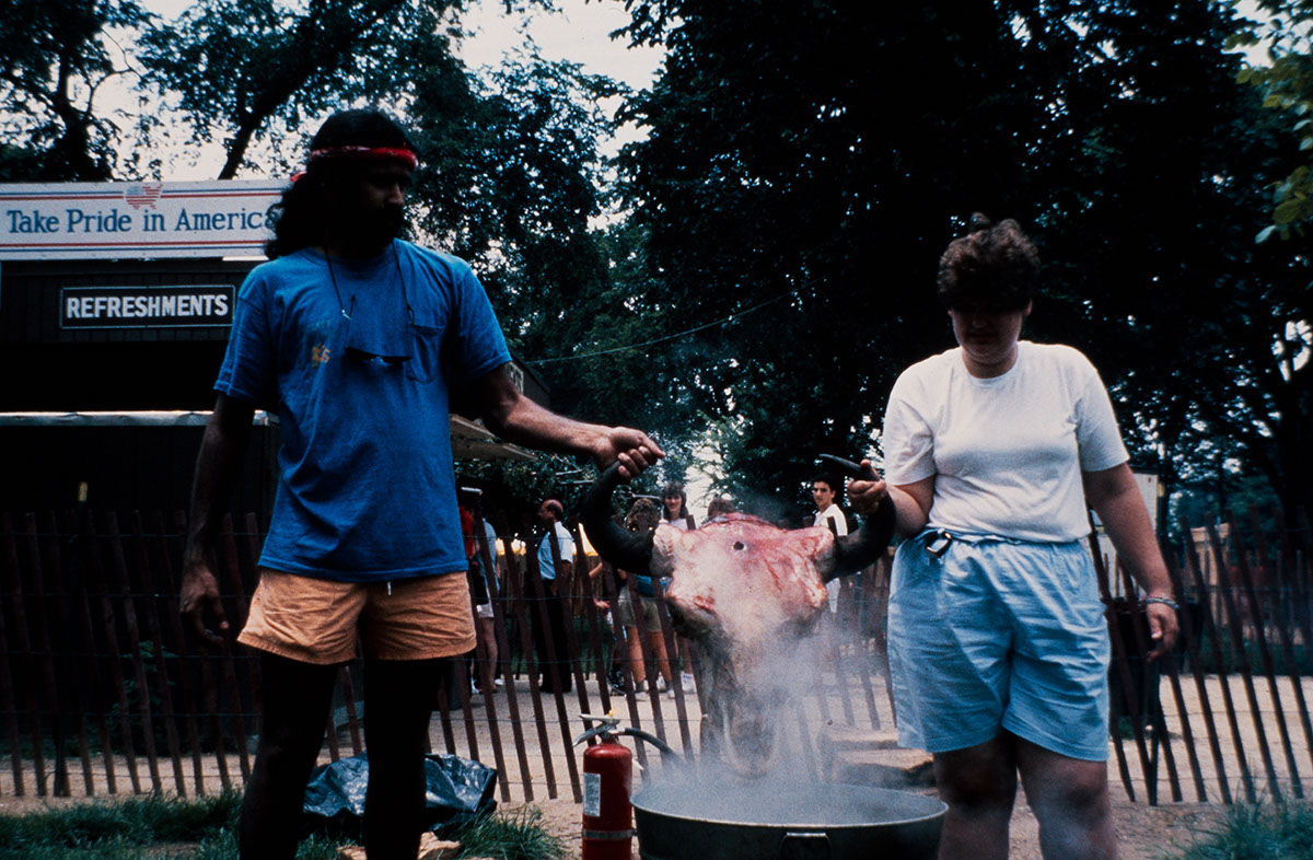 Photo from the 1989 Festival of American Folklife