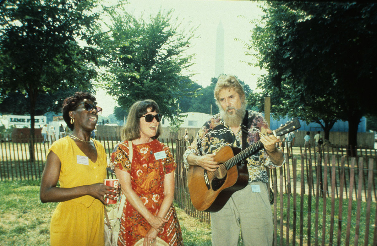 Photo from the 1990 Festival of American Folklife