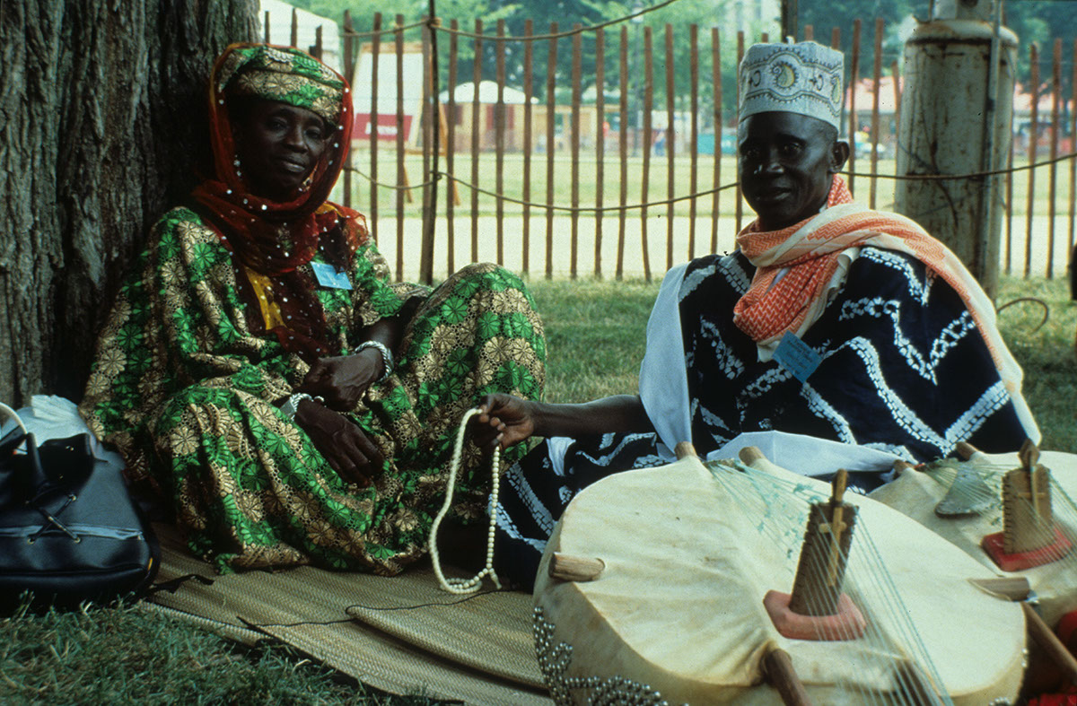 Photo from the 1990 Festival of American Folklife