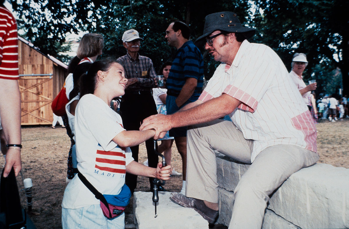 Photo from the 1991 Festival of American Folklife