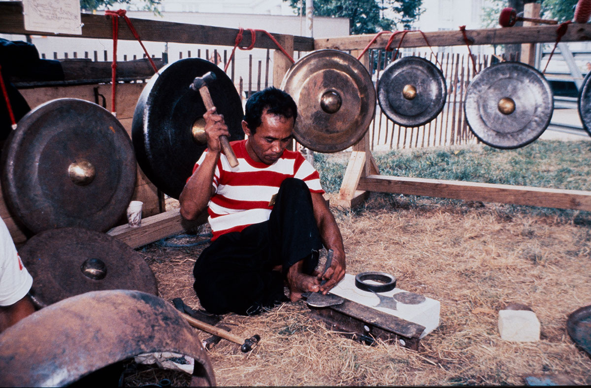 Photo from the 1991 Festival of American Folklife