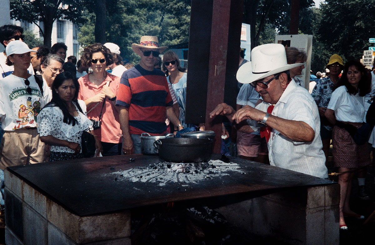 Photo from the 1993 Festival of American Folklife