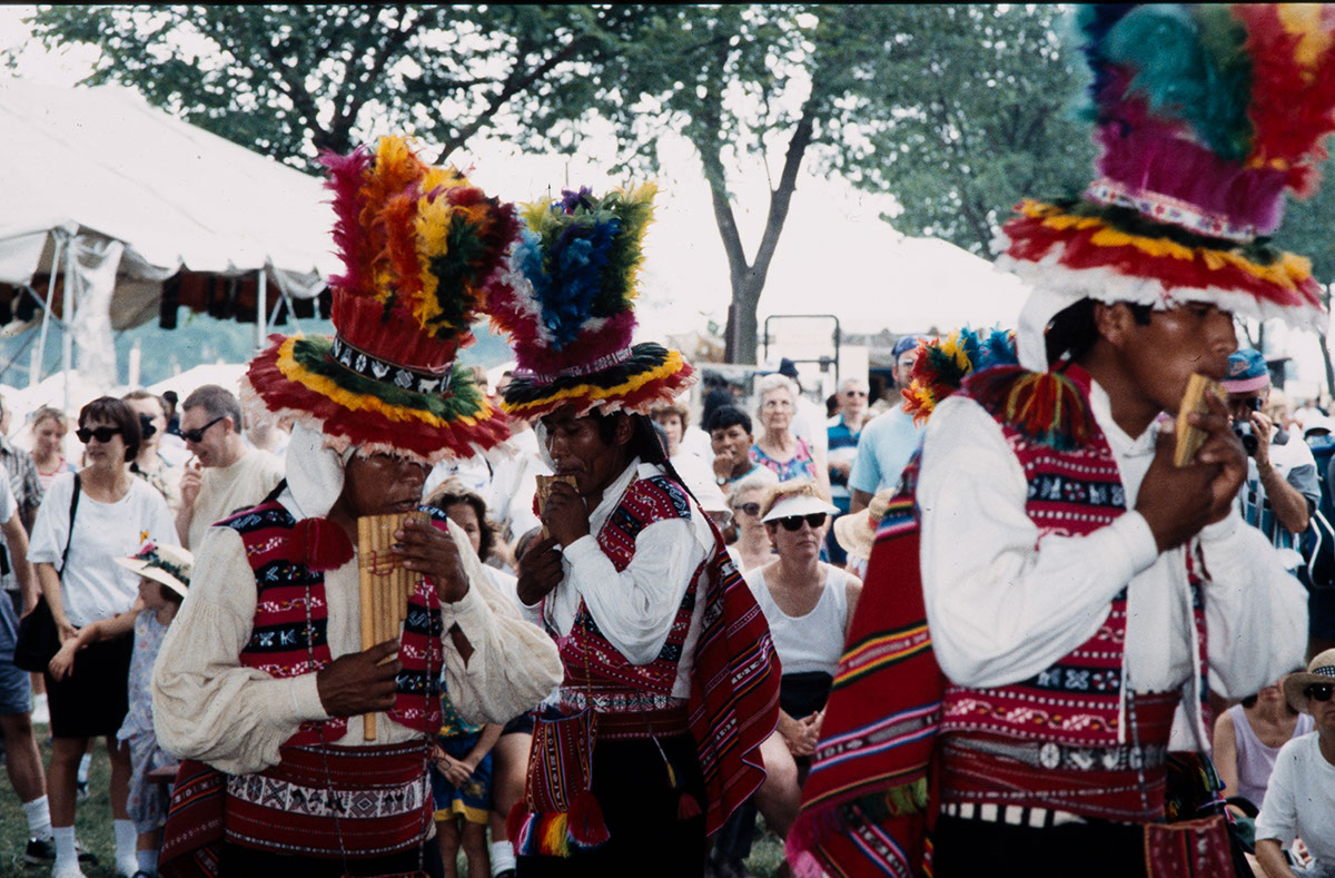 Photo from the 1994 Festival of American Folklife