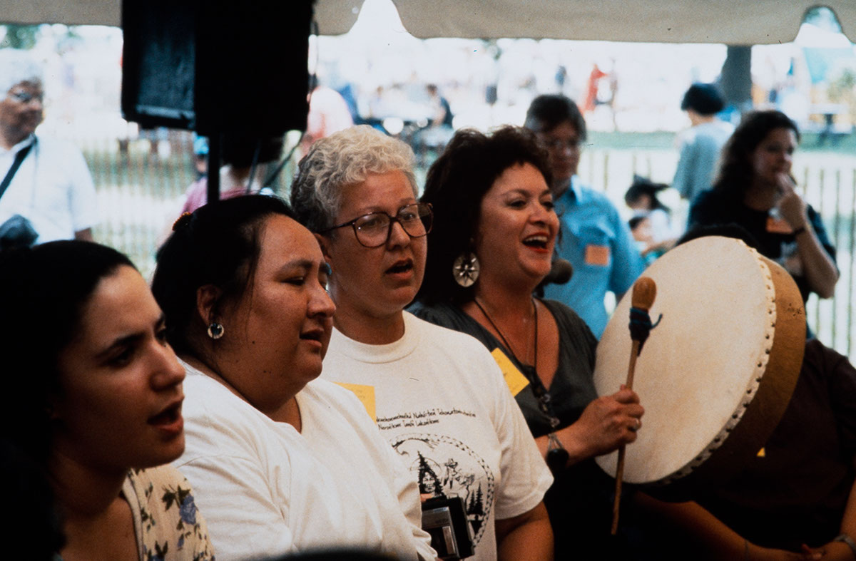 Photo from the 1995 Festival of American Folklife