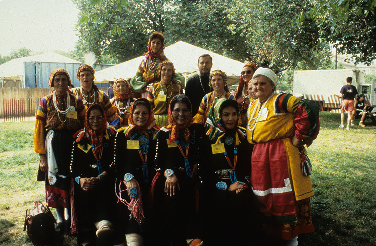 Photo from the 1995 Festival of American Folklife