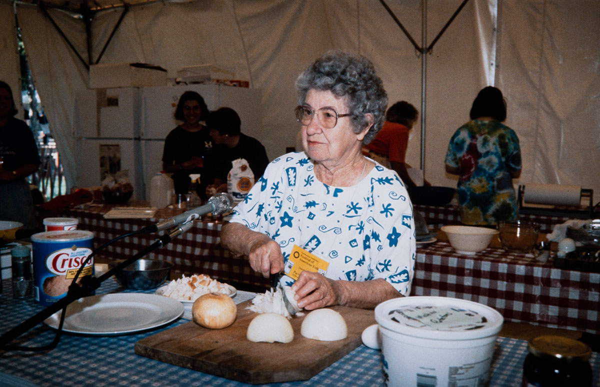 Photo from the 1996 Festival of American Folklife