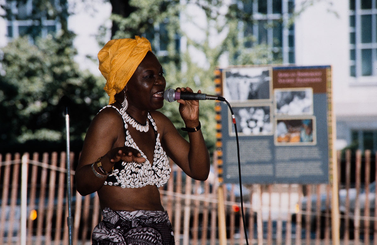 Photo from the 1997 Festival of American Folklife