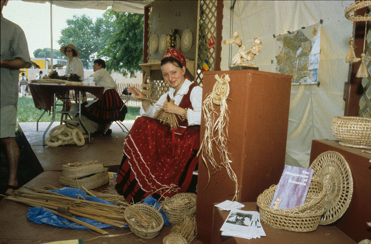 Photo from the 1999 Smithsonian Folklife Festival