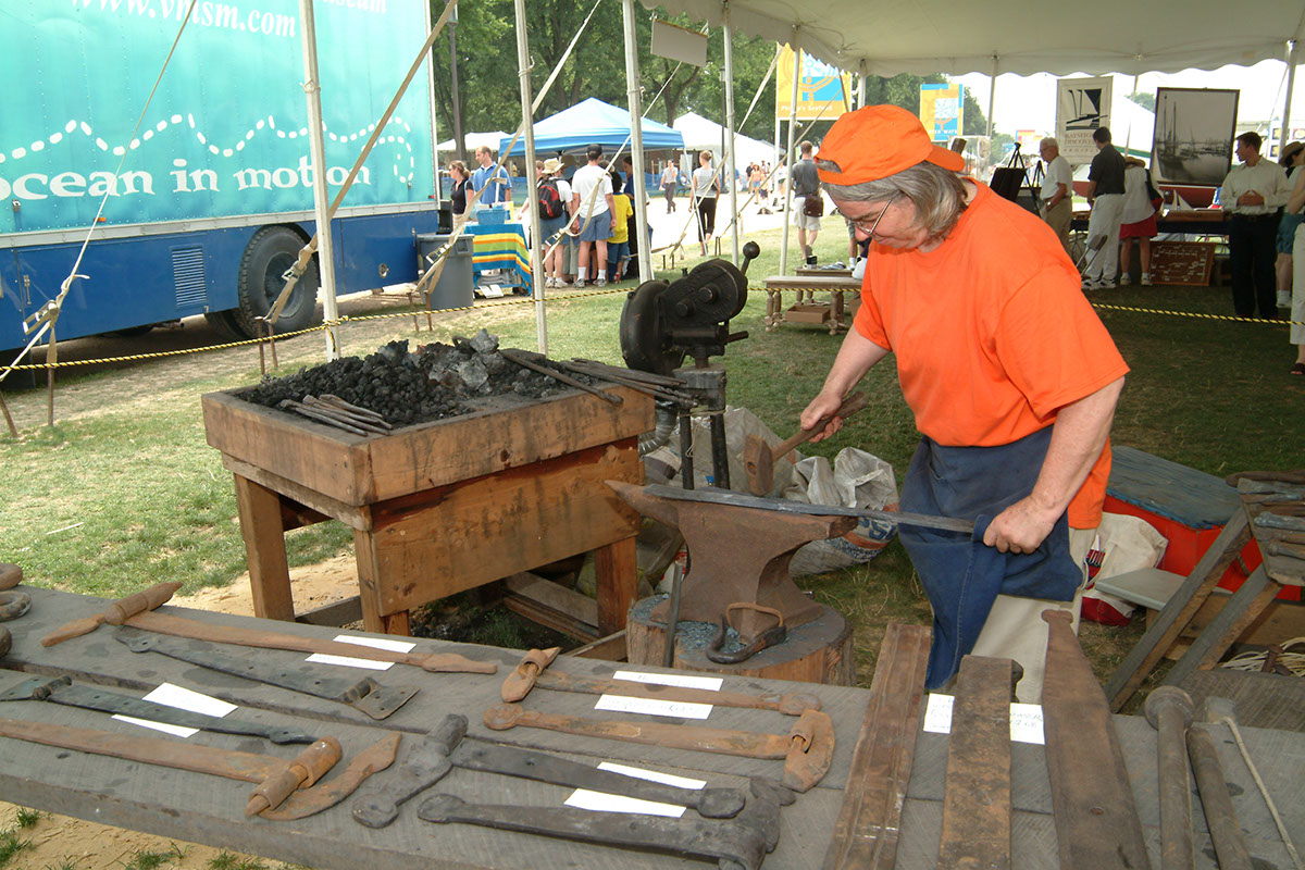 Photo from the 2004 Smithsonian Folklife Festival
