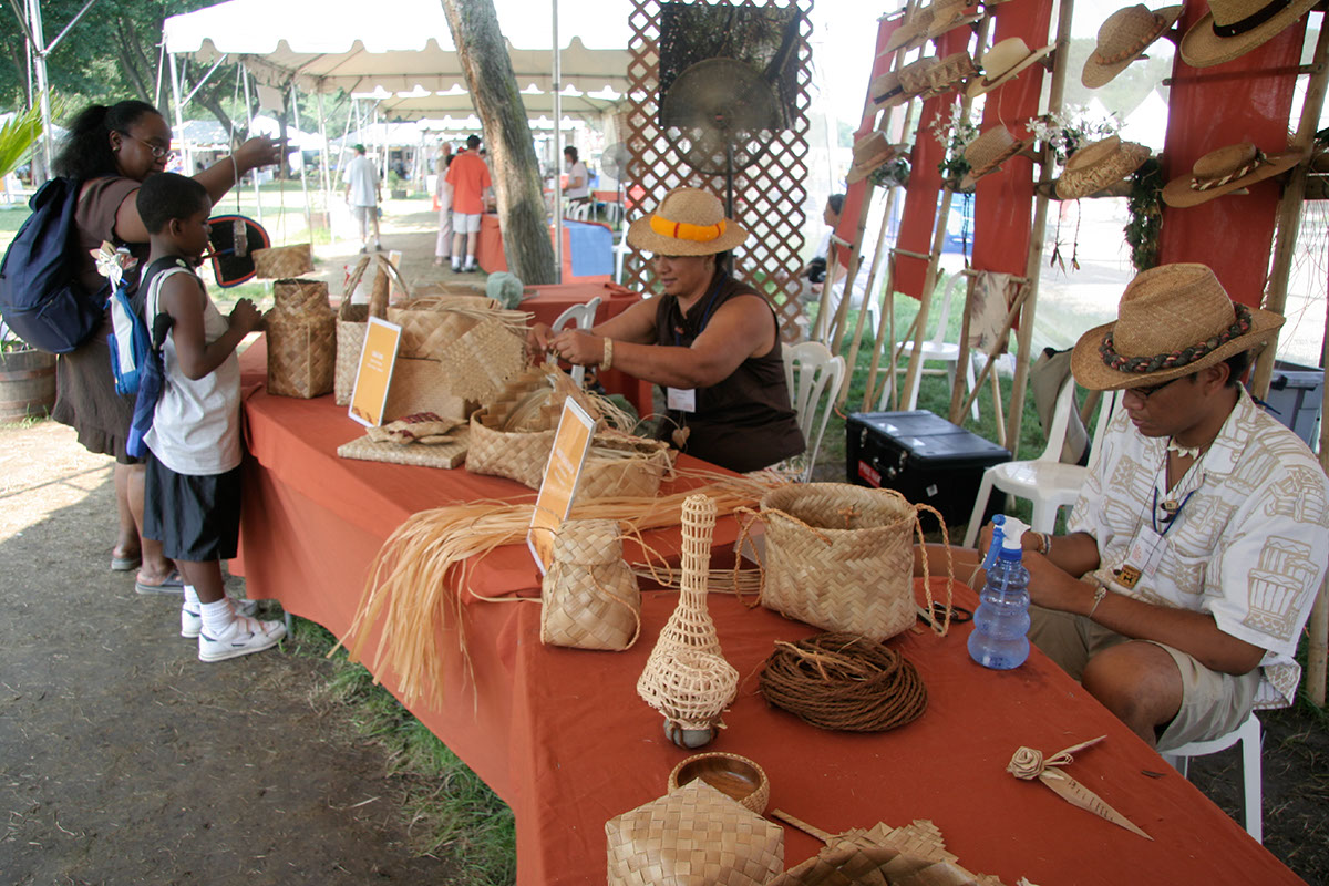 Photo from the 2006 Smithsonian Folklife Festival